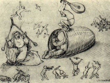 hieronymus-bosch-23-beehive-and-witches Образи от Ада - Йеронимус Бош